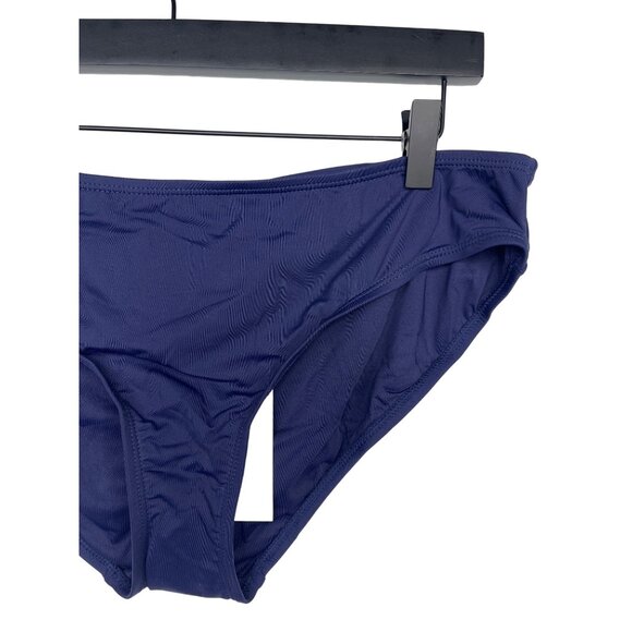 Andie Swim Bikini Bottom XL Navy Blue Solid Women’s Swimwear NWT - Picture 7 of 7